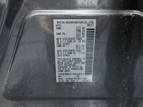 Used 2017 Nissan Pathfinder S image 47