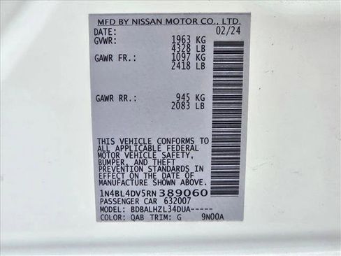 Used 2024 Nissan Altima 2.5 SV image 24