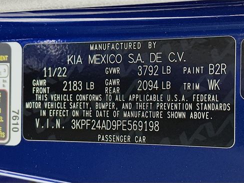 Used 2023 Kia Forte LXS image 12