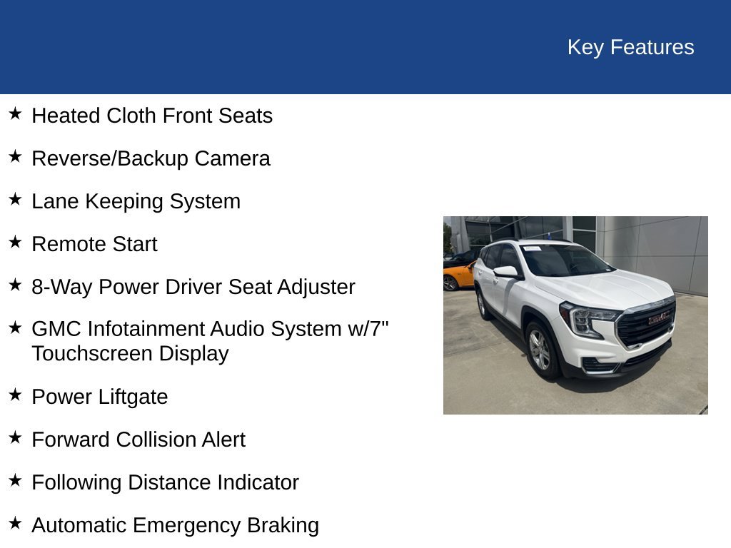 Used 2024 GMC Terrain SLE w/ Driver Convenience Package FWD image 32