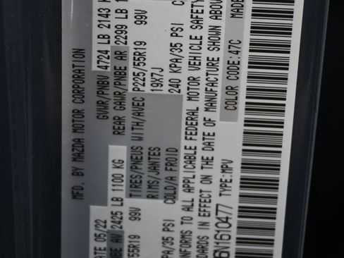 Used 2022 MAZDA CX-5 Carbon Edition image 9