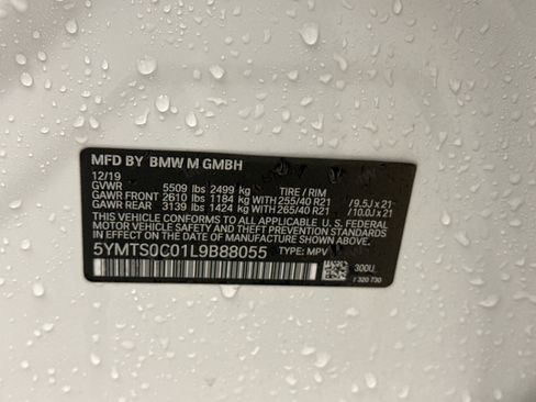 Used 2020 BMW X3 M w/ Executive Package image 11