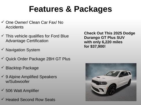 Used 2025 Dodge Durango GT AWD/4WD image 4