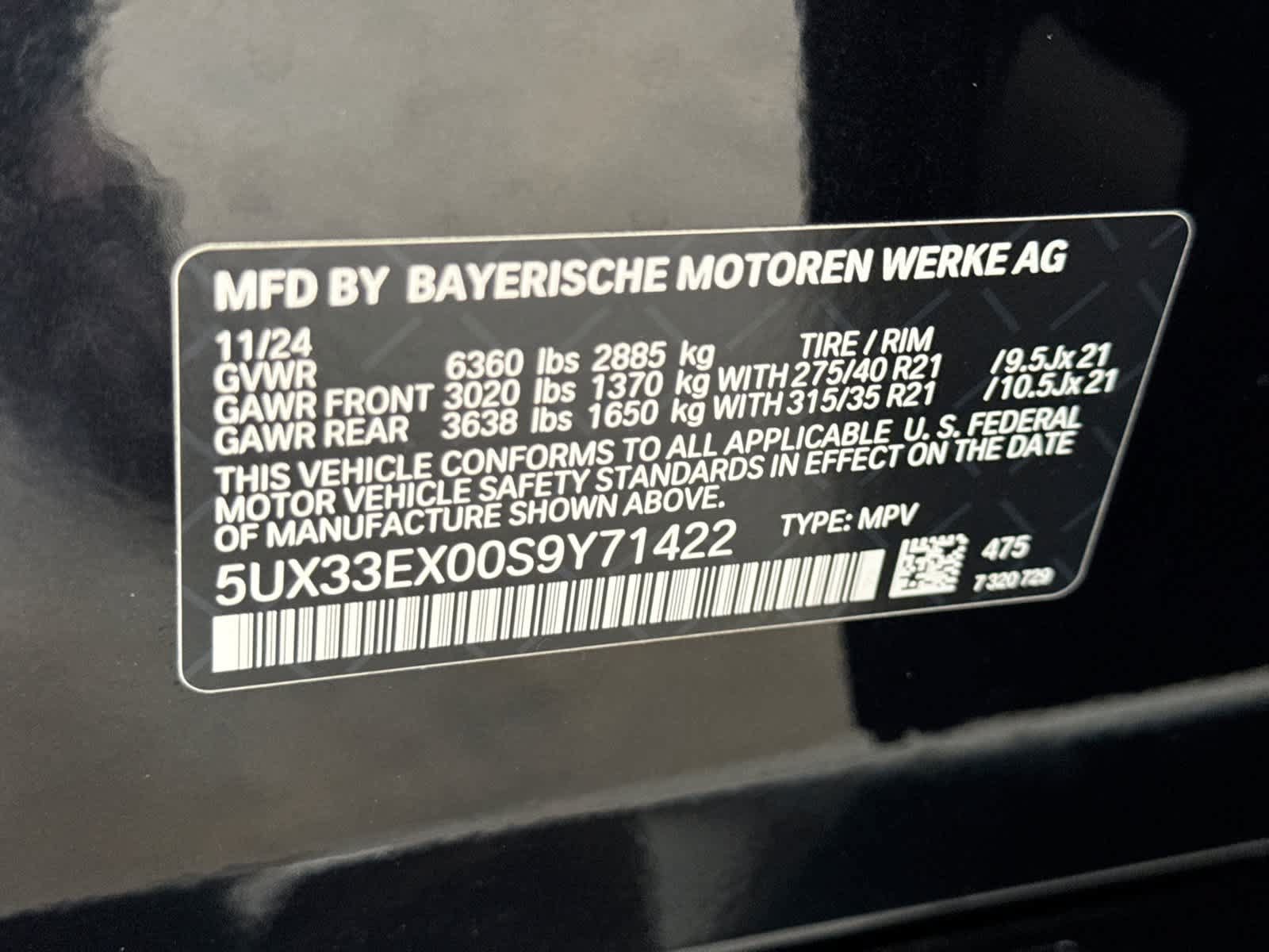 Used 2025 BMW X6 xDrive40i w/ Premium Package AWD/4WD image 39