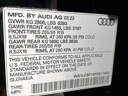 Certified 2023 Audi Q7 2.0T Premium Plus w/ Premium Plus Package AWD/4WD image 26