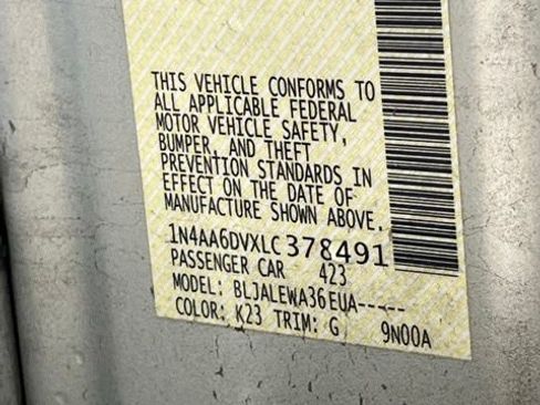 Used 2020 Nissan Maxima 3.5 SL w/ Floor Mat Group image 35