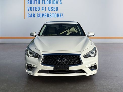 Used 2019 INFINITI Q50 Luxe w/ Essential Package (3.0T Luxe) image 8