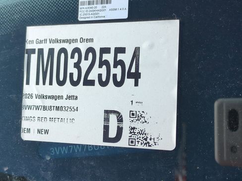 New 2026 Volkswagen Jetta SE image 19