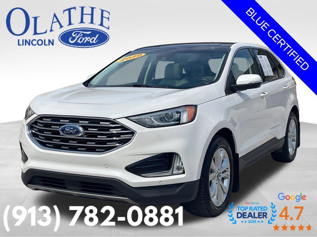 Certified 2020 Ford Edge Titanium AWD/4WD 360° Tour