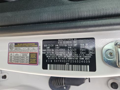 Certified 2025 Kia Sorento X-Line EX AWD/4WD image 33