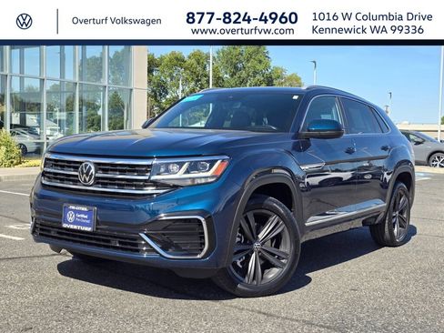Certified 2022 Volkswagen Atlas Cross Sport SEL R-Line AWD/4WD image 1