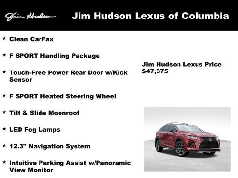 Certified 2022 Lexus RX 350 F Sport AWD/4WD image 4