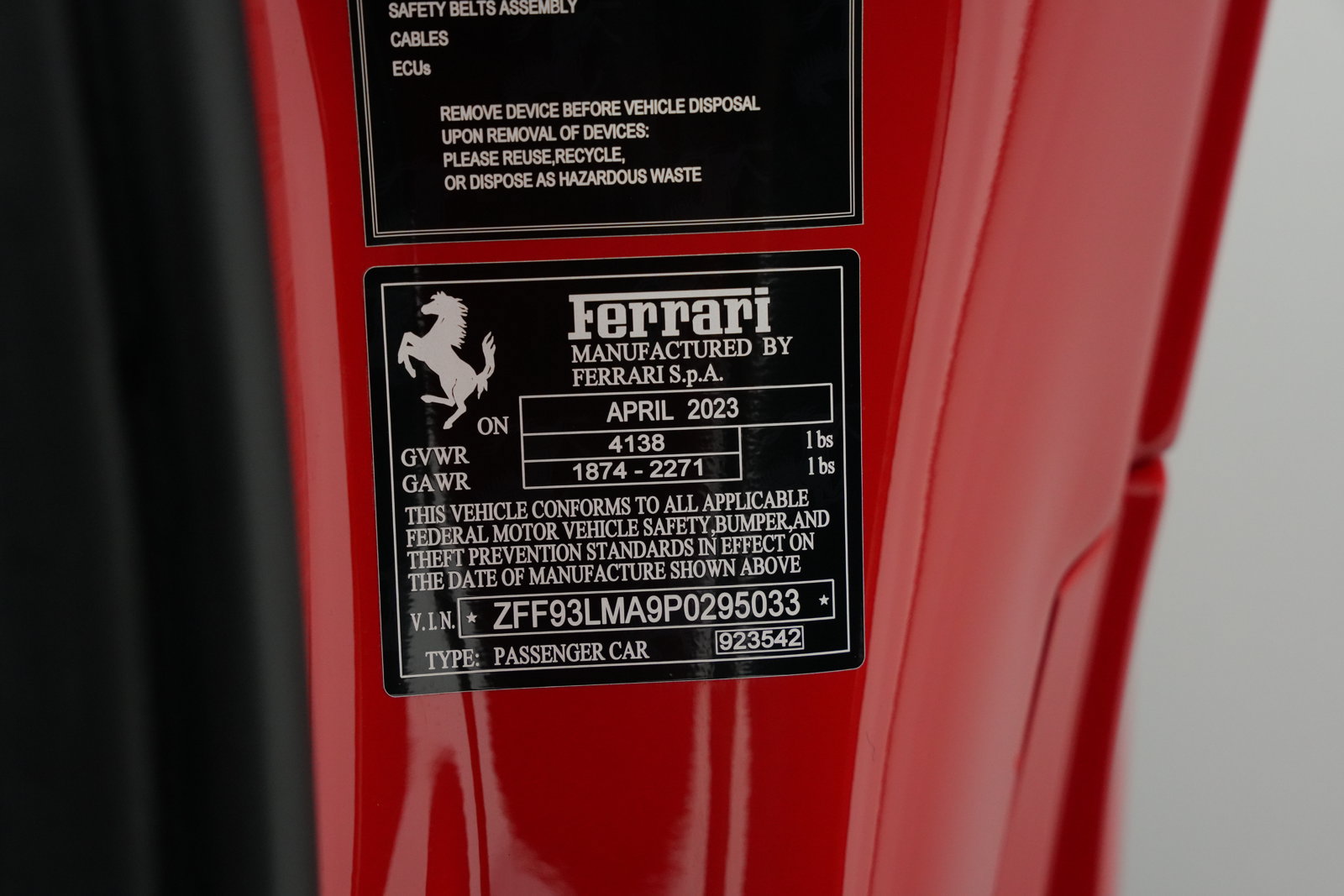 Used 2023 Ferrari F8 Tributo RWD image 52