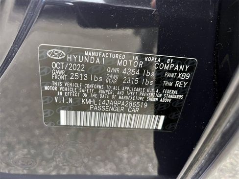Certified 2023 Hyundai Sonata SEL w/ Convenience Package image 19