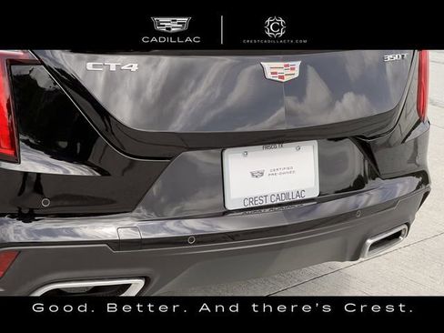 Certified 2024 Cadillac CT4 Luxury w/ Sun And Sound Package RWD image 9