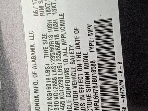 Used 2018 Honda Odyssey EX-L image 32