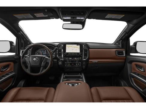 Used 2021 Nissan Titan Platinum Reserve w/ Off Road Protection Package AWD/4WD image 11