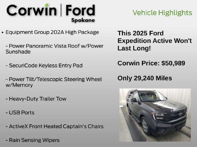 Used 2025 Ford Expedition Active AWD/4WD image 11
