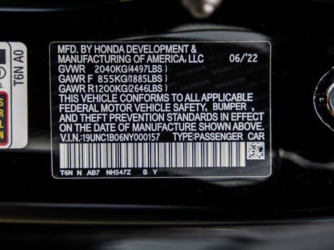 Used 2022 Acura NSX Type S AWD/4WD image 55