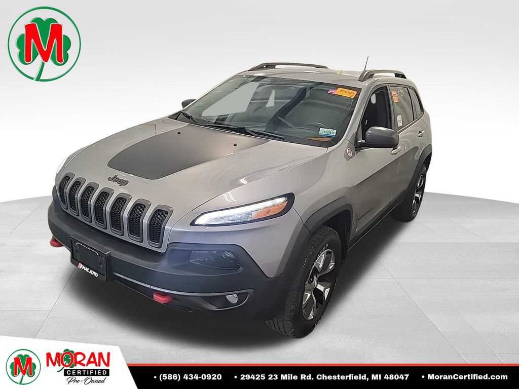 Used 2017 Jeep Cherokee Trailhawk w/ Cold Weather Group AWD/4WD 360° Tour