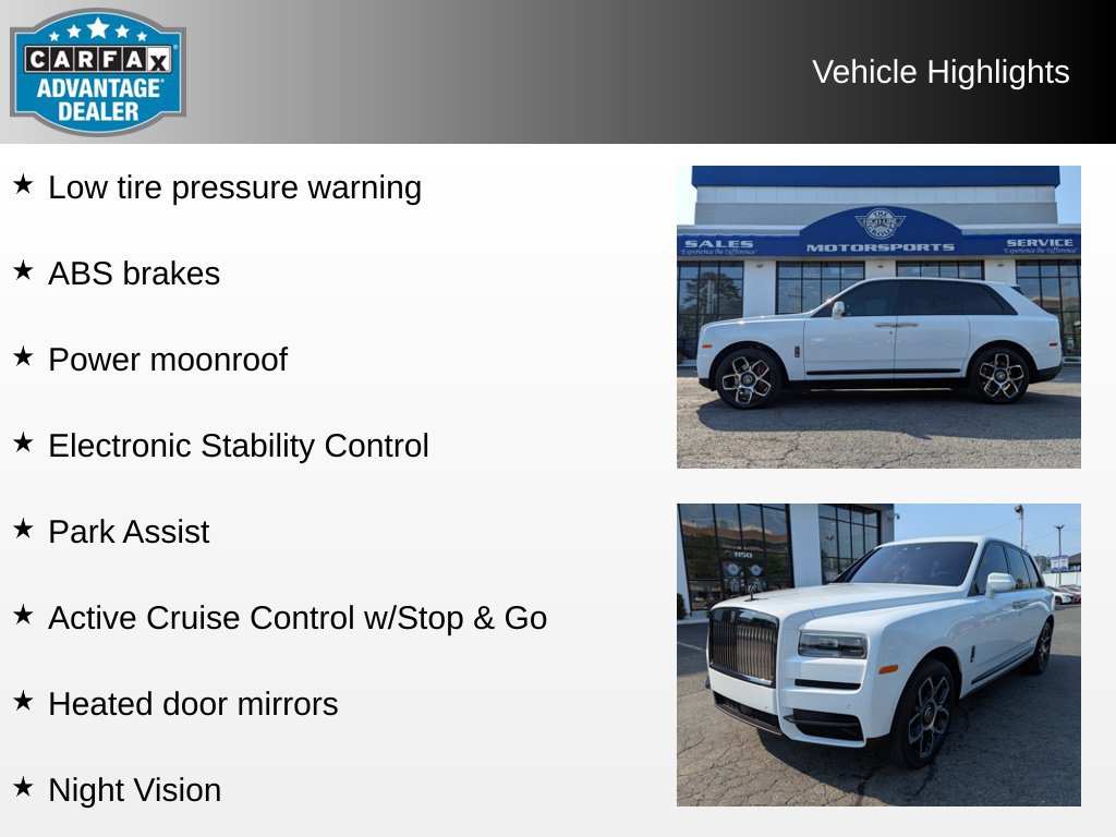 Used 2022 Rolls-Royce Cullinan Black Badge AWD/4WD image 8