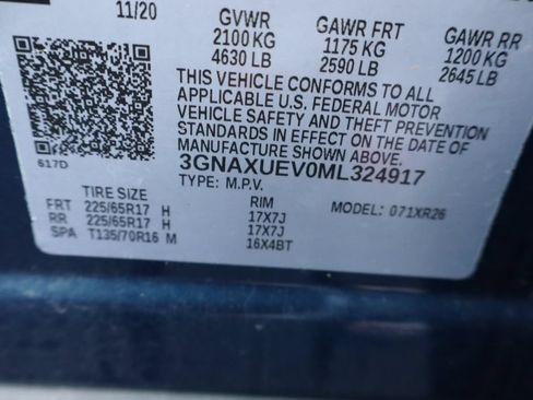 Used 2021 Chevrolet Equinox LT AWD/4WD image 4
