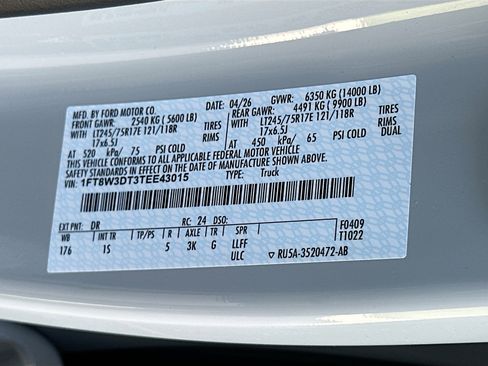 New 2026 Ford F350 4x4 Crew Cab DRW Super Duty image 19