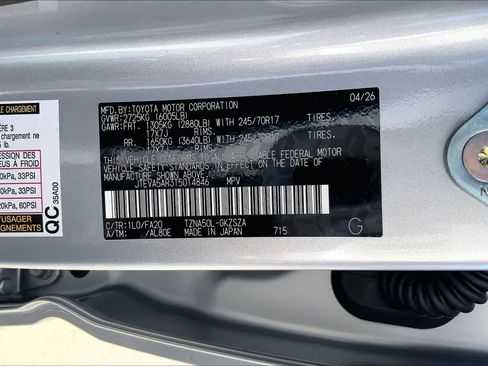 Used 2026 Toyota 4Runner SR5 RWD image 32