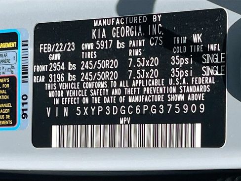 Used 2023 Kia Telluride EX X-Line AWD/4WD image 36