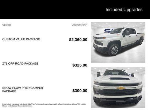 Used 2025 Chevrolet Silverado 2500 Custom w/ Custom Value Package image 2
