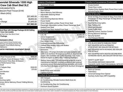 Used 2021 Chevrolet Silverado 1500 High Country image 13