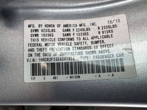 Used 2014 Honda Accord LX image 35