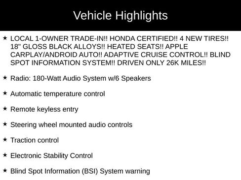 Certified 2023 Honda HR-V Sport image 36