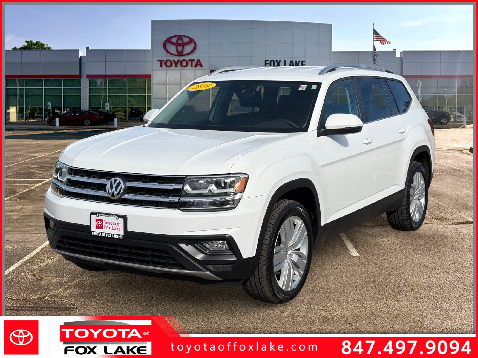 Used 2019 Volkswagen Atlas SE AWD/4WD image 1