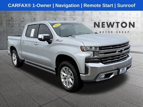 Used 2022 Chevrolet Silverado 1500 LTZ w/ LTZ Premium Package AWD/4WD image 1
