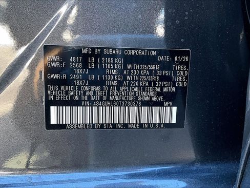 New 2026 Subaru Crosstrek 2.5i Limited image 19