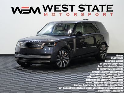 Used 2023 Land Rover Range Rover SV
