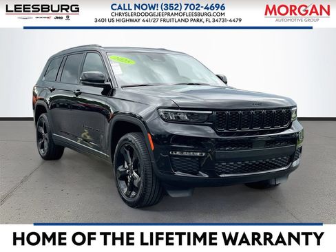 Certified 2025 Jeep Grand Cherokee L Limited w/ Black Appearance Package RWD image 1