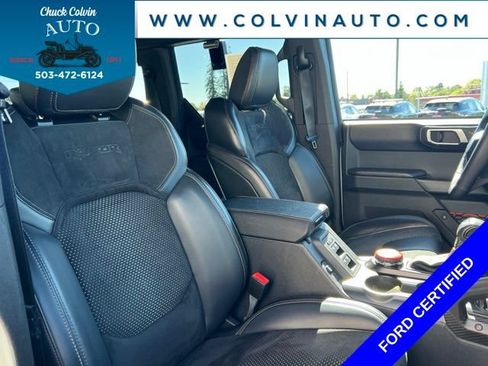 Certified 2024 Ford Bronco Raptor w/ Interior Carbon Fiber Pack 6 AWD/4WD image 26