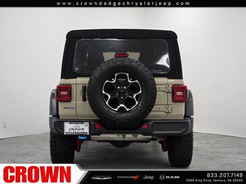 Used 2022 Jeep Wrangler Unlimited Rubicon 4xe w/ Safety Group image 6