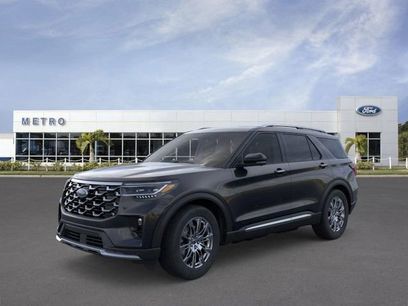 New 2026 Ford Explorer Platinum