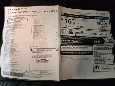 Used 2023 Dodge Challenger SRT Hellcat image 41