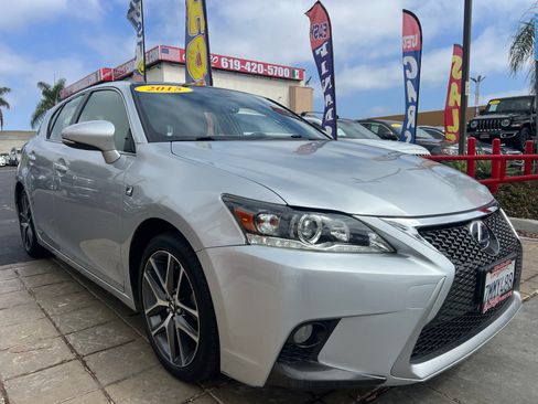 Used 2015 Lexus CT 200h w/ F Sport w/Nuluxe Interior FWD image 1