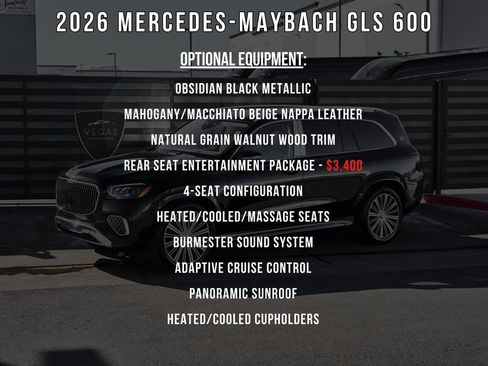 Used 2026 Mercedes-Benz Maybach GLS 600 4MATIC image 5