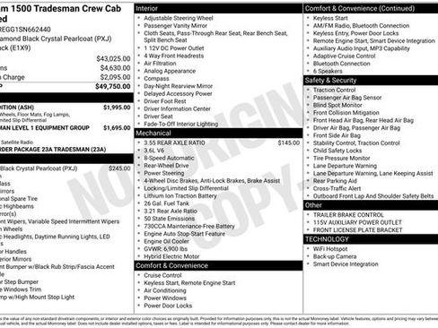 Used 2025 RAM 1500 Tradesman w/ Night Edition RWD image 3