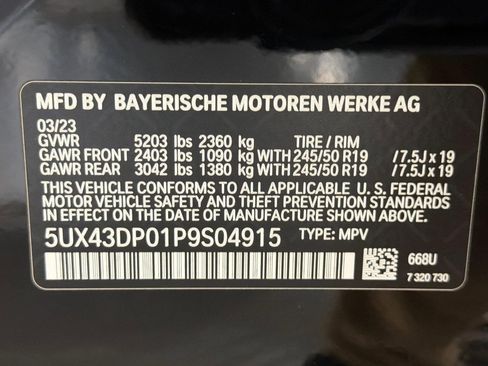 Used 2023 BMW X3 sDrive30i w/ Premium Package RWD image 20