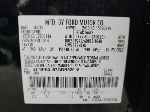 Used 2016 Ford Edge SEL image 33