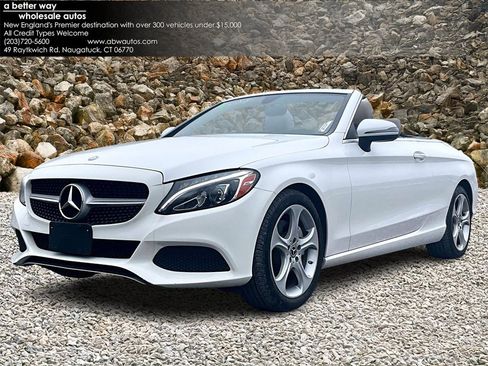 Used 2017 Mercedes-Benz C 300 4MATIC Cabriolet w/ Premium 2 Package image 1