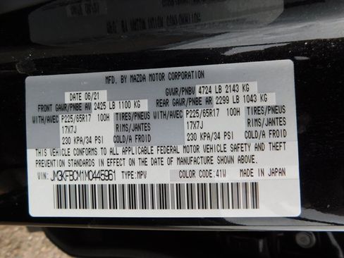 Used 2021 MAZDA CX-5 Touring AWD/4WD image 15