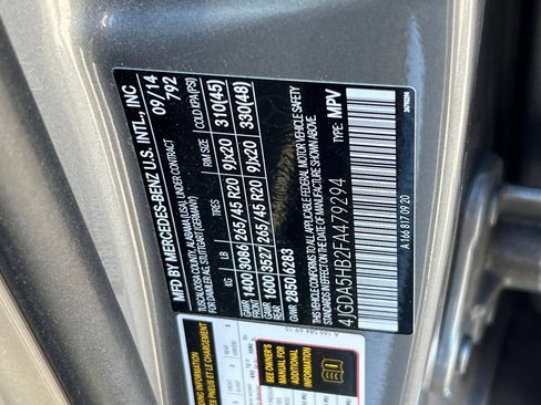 Used 2015 Mercedes-Benz ML 350 4MATIC image 33